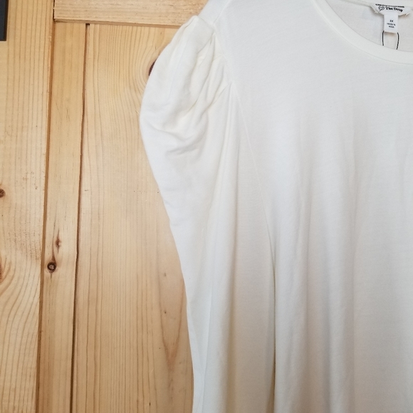 Caralyn Mirand The Drop Ivory Puff Long Sleeve Top NWT - Picture 4 of 13